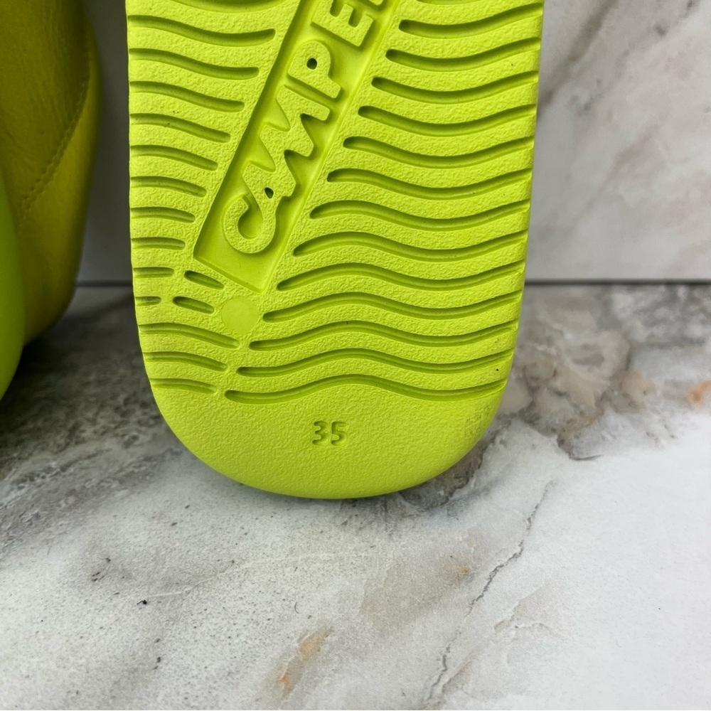 CAMPER Runner K21 Platform Sneakers in Green Leather Size 5 NEW - Picture 13 of 16